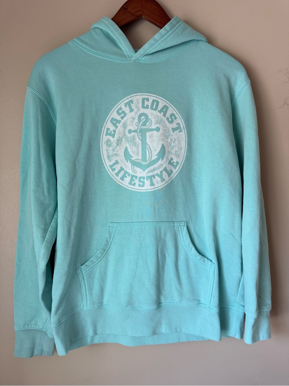 East Coast Lifestyle Youth Blue Hoodie